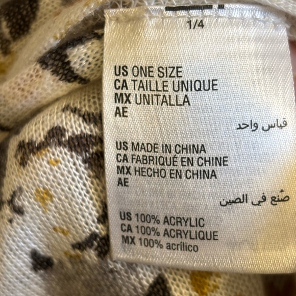 INC International Concepts OSFA Acrylic Wrap Cardigan - Picture 7 of 7